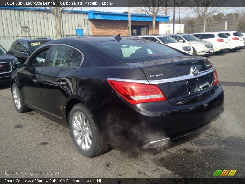 Carbon Black Metallic / Ebony 2014 Buick LaCrosse Leather