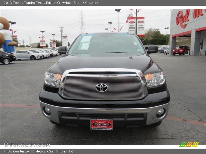 Black / Graphite 2013 Toyota Tundra Texas Edition CrewMax