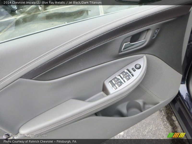Blue Ray Metallic / Jet Black/Dark Titanium 2014 Chevrolet Impala LS