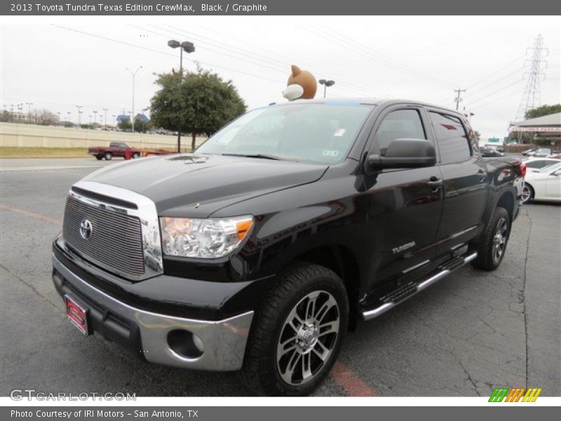 Black / Graphite 2013 Toyota Tundra Texas Edition CrewMax