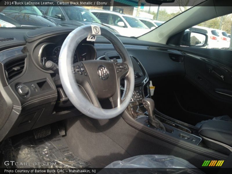 Carbon Black Metallic / Ebony 2014 Buick LaCrosse Leather