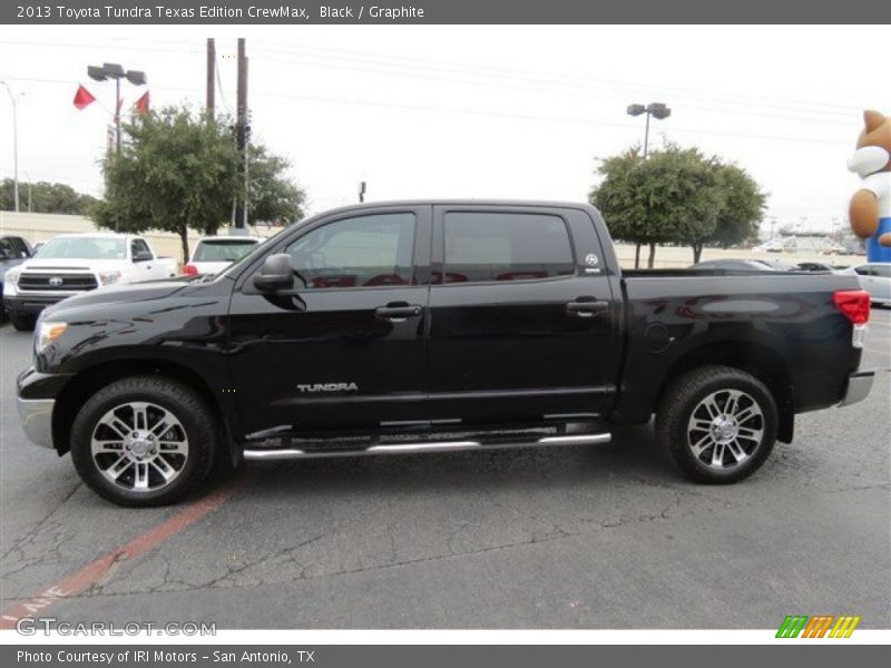 Black / Graphite 2013 Toyota Tundra Texas Edition CrewMax