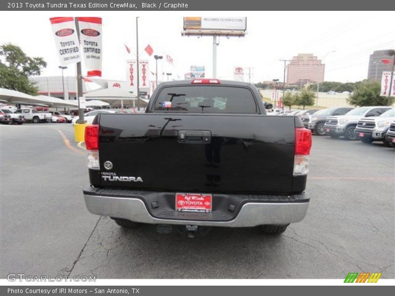 Black / Graphite 2013 Toyota Tundra Texas Edition CrewMax