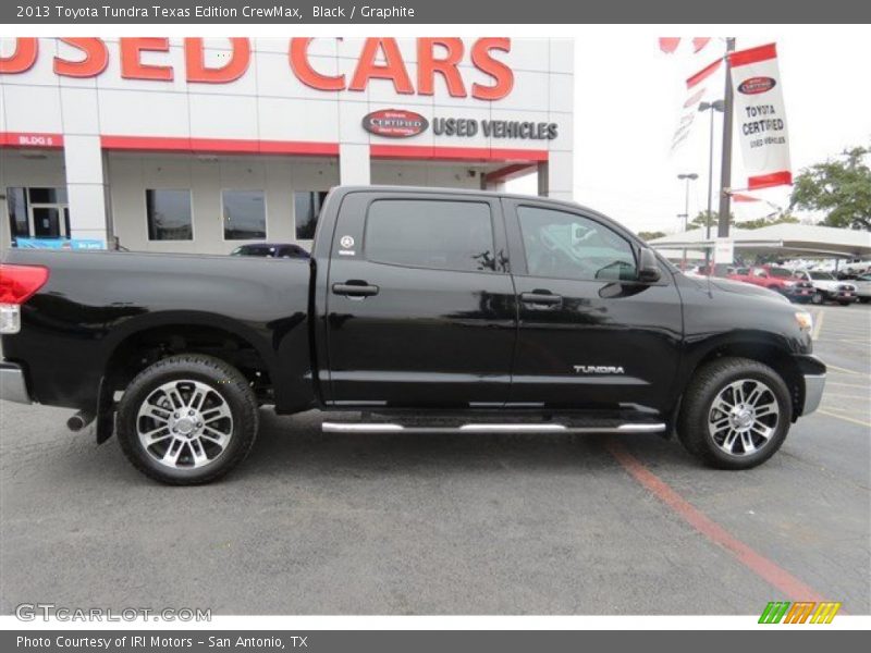 Black / Graphite 2013 Toyota Tundra Texas Edition CrewMax