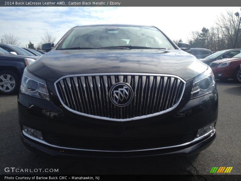 Carbon Black Metallic / Ebony 2014 Buick LaCrosse Leather AWD