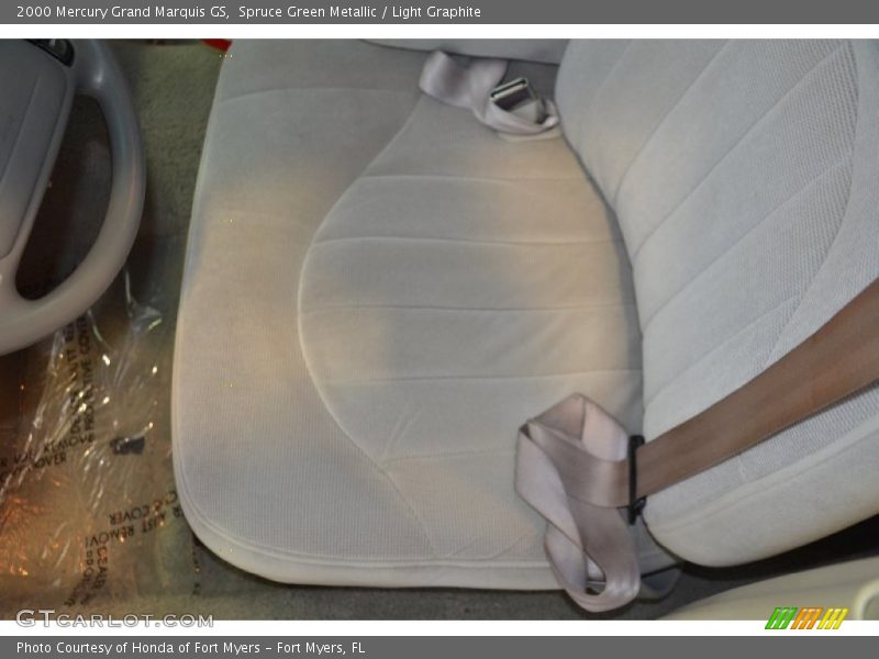 Spruce Green Metallic / Light Graphite 2000 Mercury Grand Marquis GS