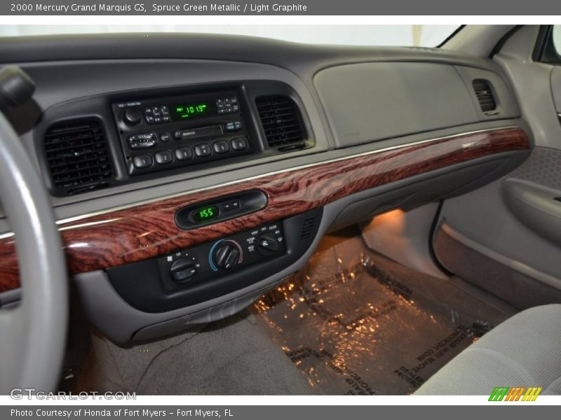 Spruce Green Metallic / Light Graphite 2000 Mercury Grand Marquis GS