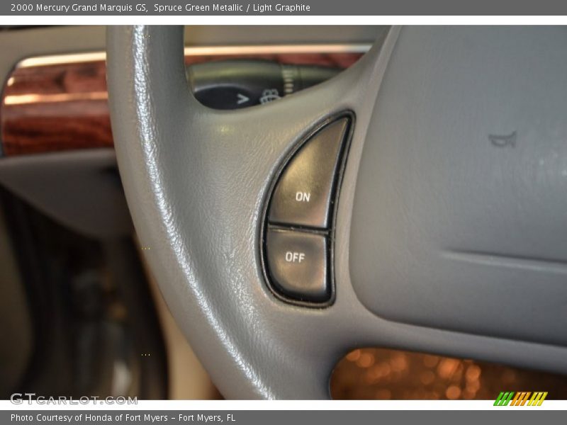 Spruce Green Metallic / Light Graphite 2000 Mercury Grand Marquis GS