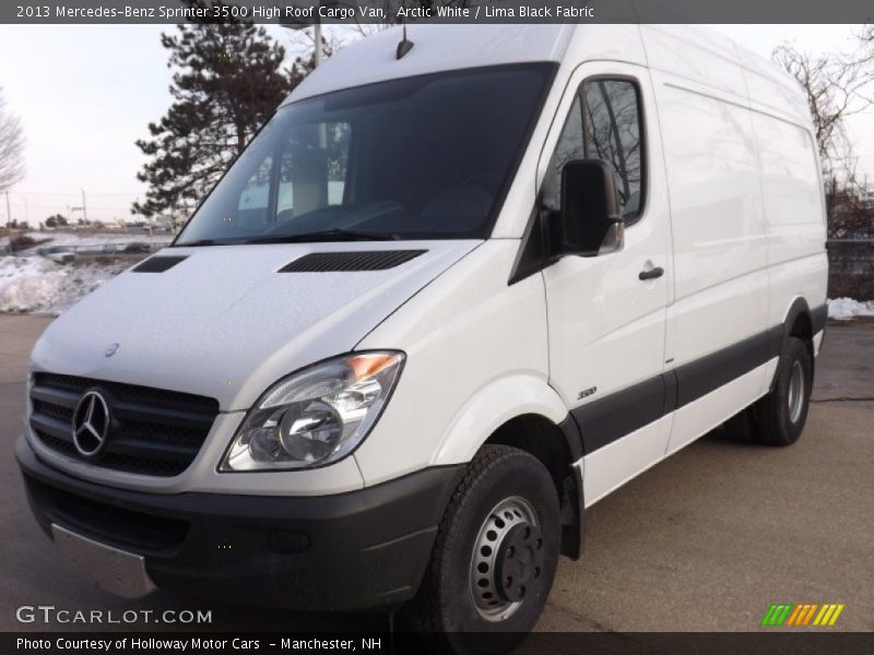 Arctic White / Lima Black Fabric 2013 Mercedes-Benz Sprinter 3500 High Roof Cargo Van