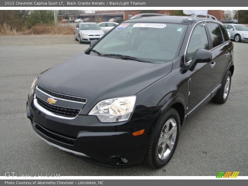 Black Granite Metallic / Black/Light Titanium 2013 Chevrolet Captiva Sport LT