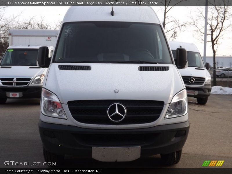 Arctic White / Lima Black Fabric 2013 Mercedes-Benz Sprinter 3500 High Roof Cargo Van