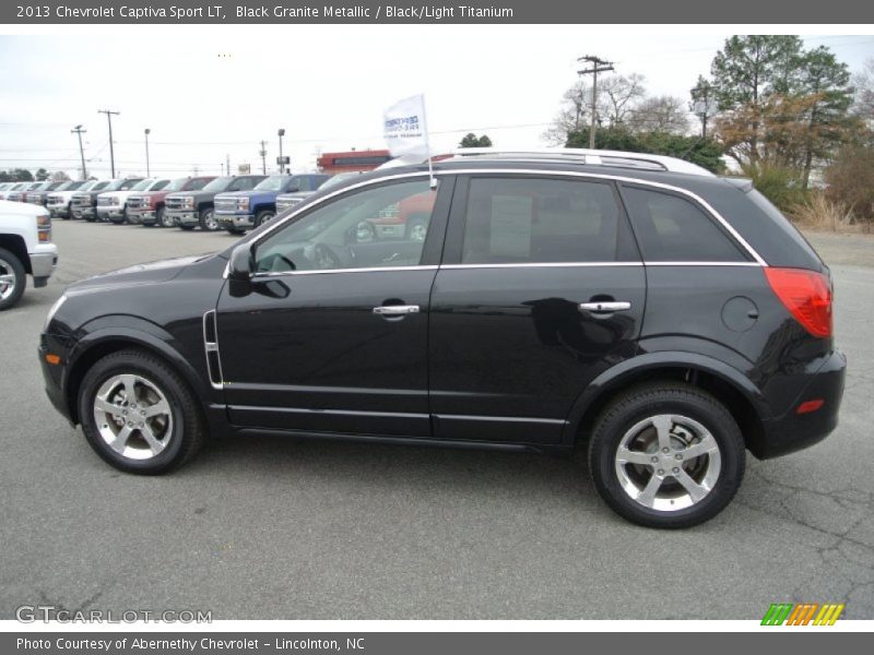 Black Granite Metallic / Black/Light Titanium 2013 Chevrolet Captiva Sport LT