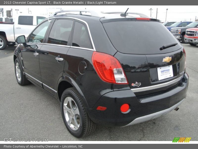 Black Granite Metallic / Black/Light Titanium 2013 Chevrolet Captiva Sport LT