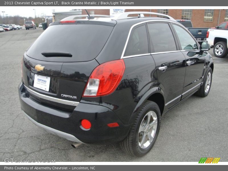 Black Granite Metallic / Black/Light Titanium 2013 Chevrolet Captiva Sport LT
