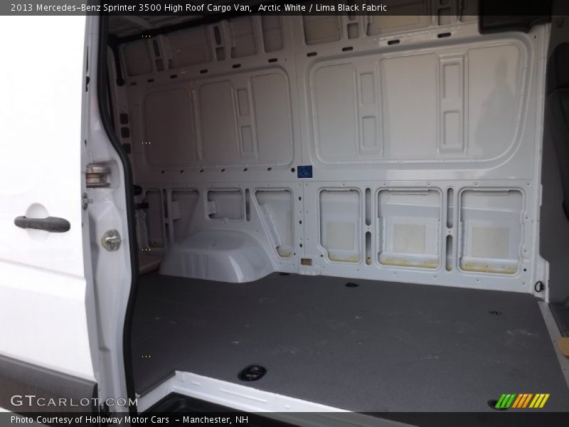 Arctic White / Lima Black Fabric 2013 Mercedes-Benz Sprinter 3500 High Roof Cargo Van