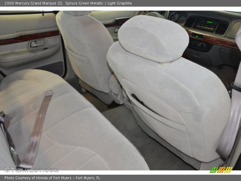 Spruce Green Metallic / Light Graphite 2000 Mercury Grand Marquis GS