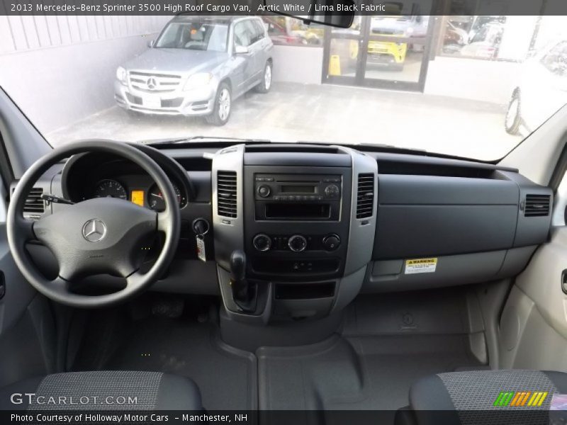 Arctic White / Lima Black Fabric 2013 Mercedes-Benz Sprinter 3500 High Roof Cargo Van