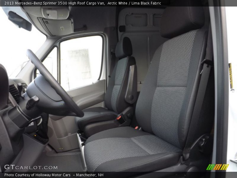 Arctic White / Lima Black Fabric 2013 Mercedes-Benz Sprinter 3500 High Roof Cargo Van