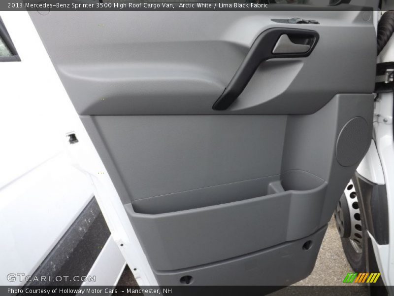Arctic White / Lima Black Fabric 2013 Mercedes-Benz Sprinter 3500 High Roof Cargo Van