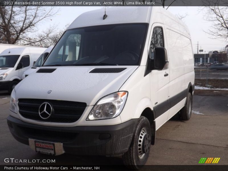 Arctic White / Lima Black Fabric 2013 Mercedes-Benz Sprinter 3500 High Roof Cargo Van