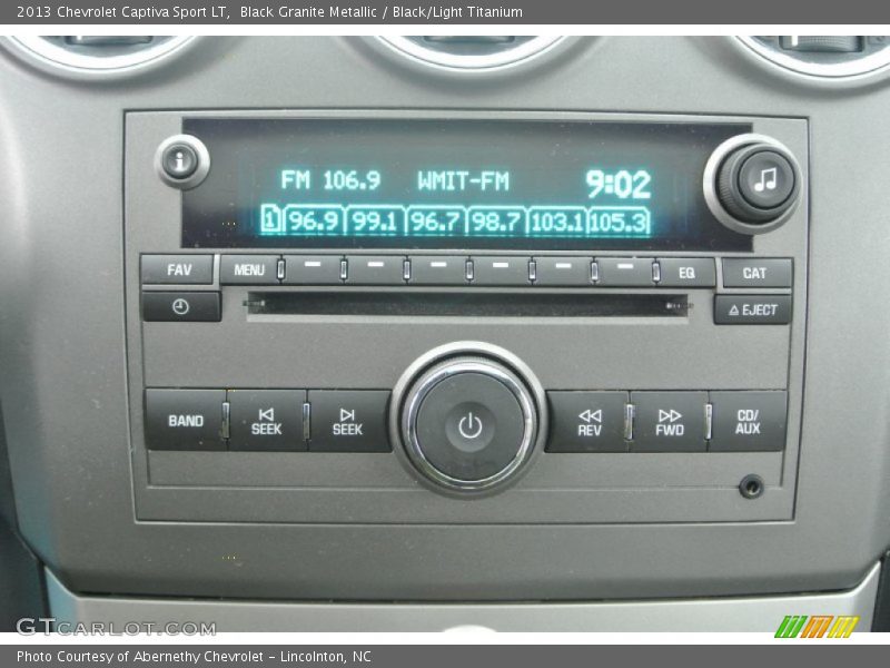 Black Granite Metallic / Black/Light Titanium 2013 Chevrolet Captiva Sport LT
