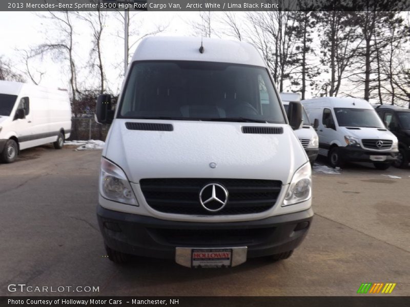 Arctic White / Lima Black Fabric 2013 Mercedes-Benz Sprinter 3500 High Roof Cargo Van