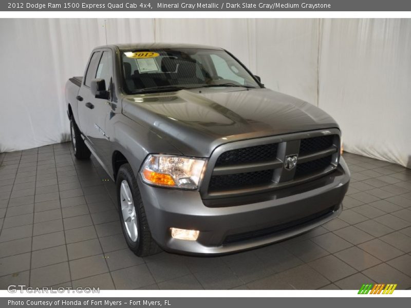 Front 3/4 View of 2012 Ram 1500 Express Quad Cab 4x4