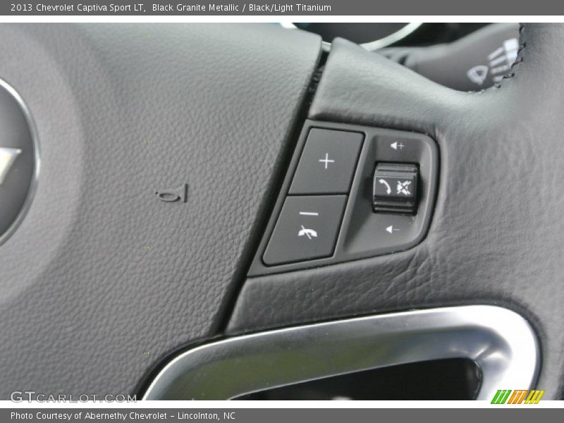 Black Granite Metallic / Black/Light Titanium 2013 Chevrolet Captiva Sport LT