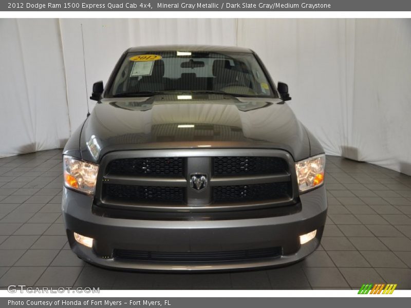 Mineral Gray Metallic / Dark Slate Gray/Medium Graystone 2012 Dodge Ram 1500 Express Quad Cab 4x4