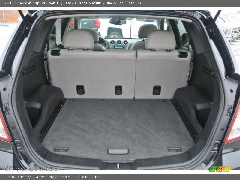 Black Granite Metallic / Black/Light Titanium 2013 Chevrolet Captiva Sport LT