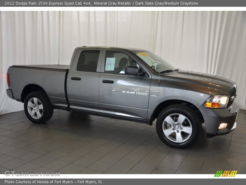 Mineral Gray Metallic / Dark Slate Gray/Medium Graystone 2012 Dodge Ram 1500 Express Quad Cab 4x4