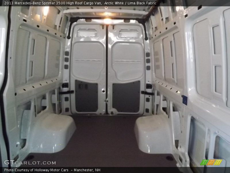 Arctic White / Lima Black Fabric 2013 Mercedes-Benz Sprinter 3500 High Roof Cargo Van