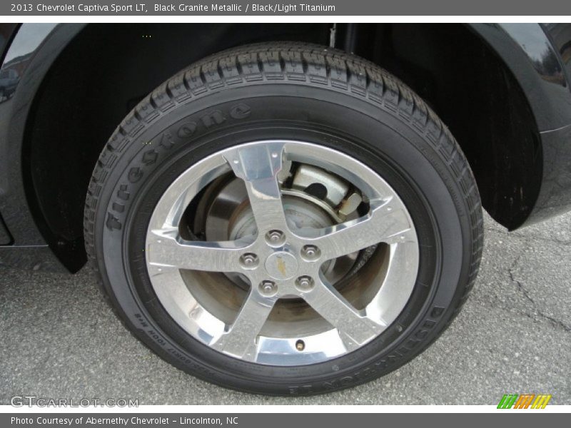 Black Granite Metallic / Black/Light Titanium 2013 Chevrolet Captiva Sport LT