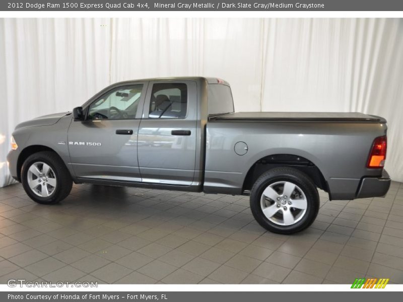  2012 Ram 1500 Express Quad Cab 4x4 Mineral Gray Metallic