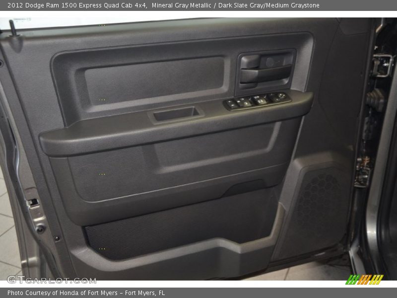 Mineral Gray Metallic / Dark Slate Gray/Medium Graystone 2012 Dodge Ram 1500 Express Quad Cab 4x4
