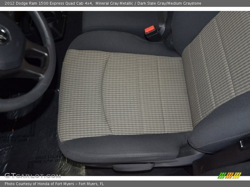 Mineral Gray Metallic / Dark Slate Gray/Medium Graystone 2012 Dodge Ram 1500 Express Quad Cab 4x4
