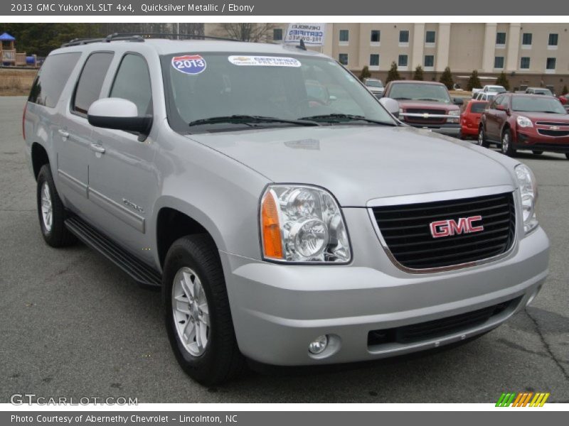 Quicksilver Metallic / Ebony 2013 GMC Yukon XL SLT 4x4