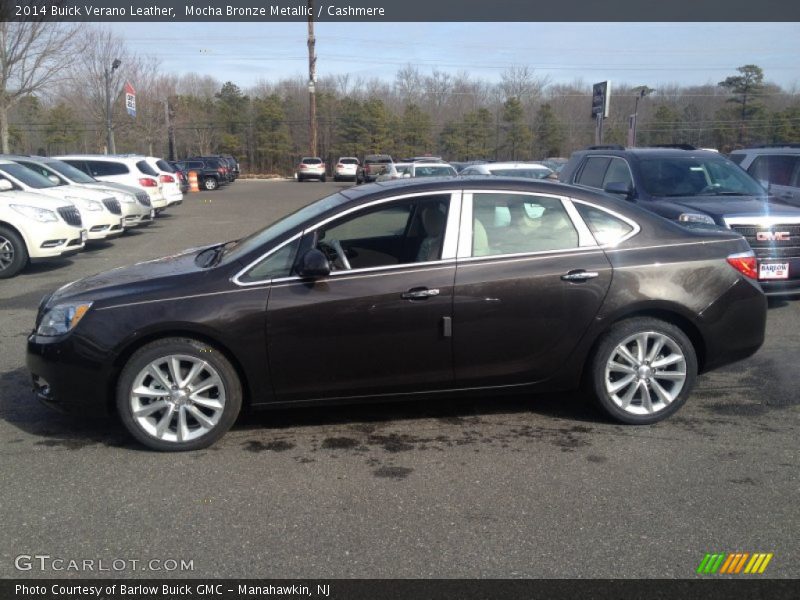 Mocha Bronze Metallic / Cashmere 2014 Buick Verano Leather
