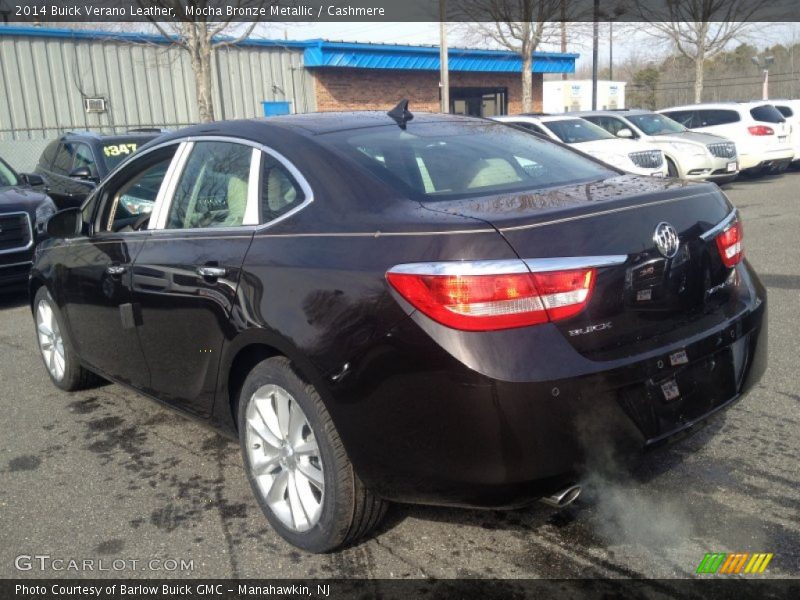 Mocha Bronze Metallic / Cashmere 2014 Buick Verano Leather