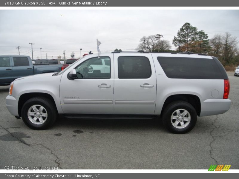 Quicksilver Metallic / Ebony 2013 GMC Yukon XL SLT 4x4
