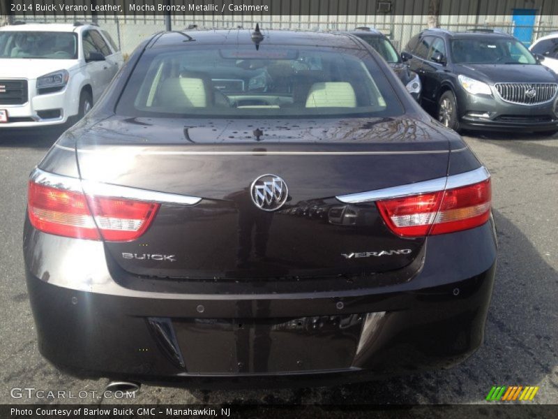 Mocha Bronze Metallic / Cashmere 2014 Buick Verano Leather