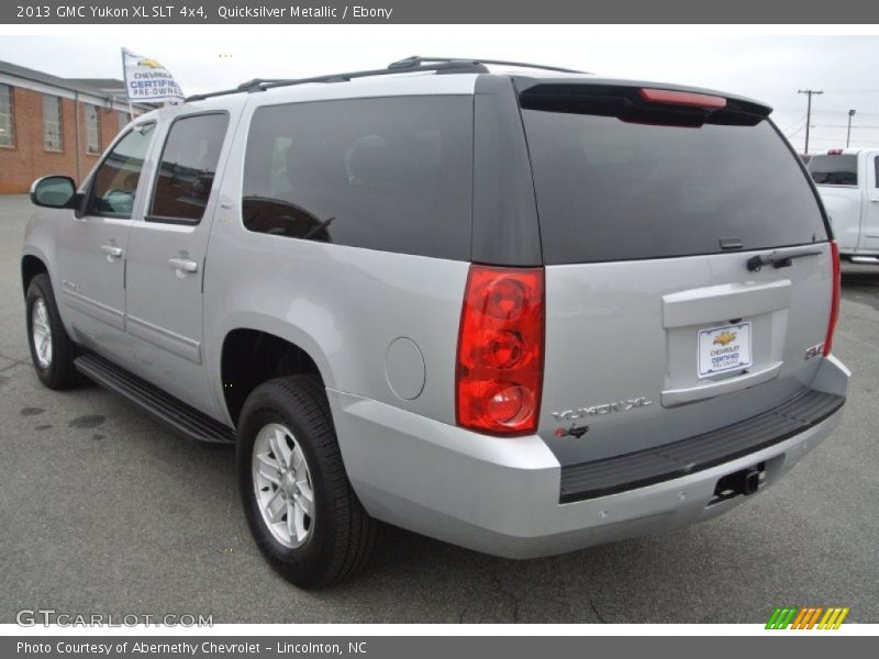 Quicksilver Metallic / Ebony 2013 GMC Yukon XL SLT 4x4