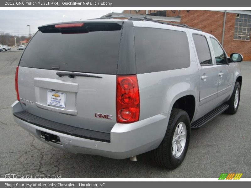 Quicksilver Metallic / Ebony 2013 GMC Yukon XL SLT 4x4