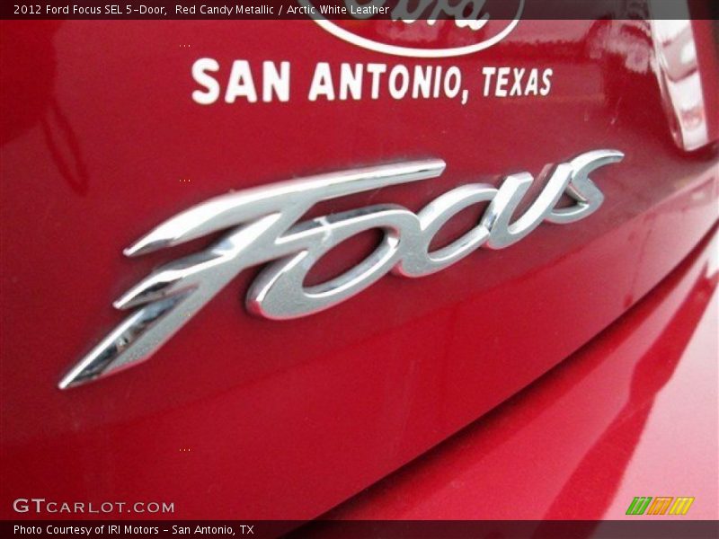 Red Candy Metallic / Arctic White Leather 2012 Ford Focus SEL 5-Door