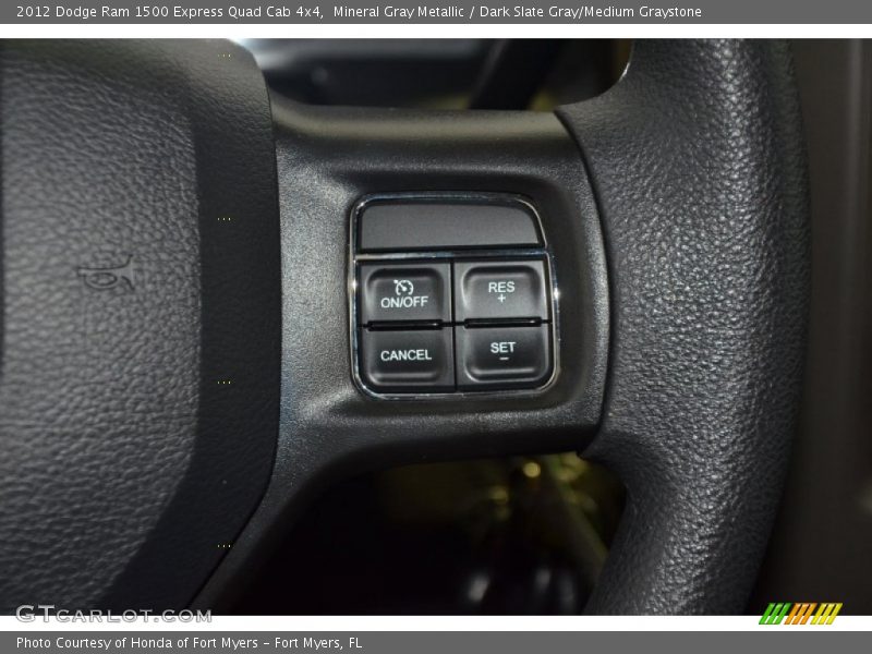 Mineral Gray Metallic / Dark Slate Gray/Medium Graystone 2012 Dodge Ram 1500 Express Quad Cab 4x4