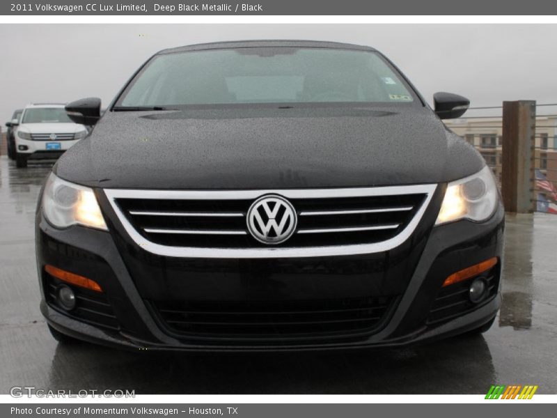 Deep Black Metallic / Black 2011 Volkswagen CC Lux Limited