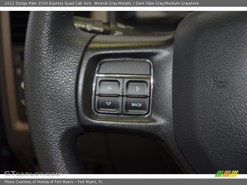 Mineral Gray Metallic / Dark Slate Gray/Medium Graystone 2012 Dodge Ram 1500 Express Quad Cab 4x4