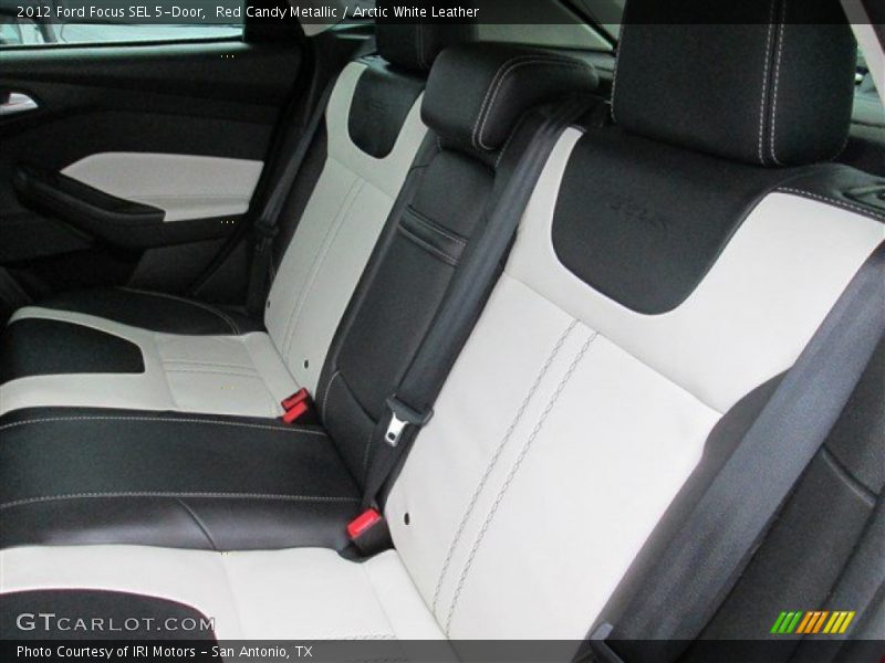 Rear Seat of 2012 Focus SEL 5-Door
