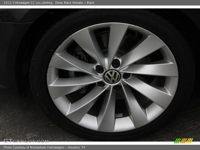 Deep Black Metallic / Black 2011 Volkswagen CC Lux Limited