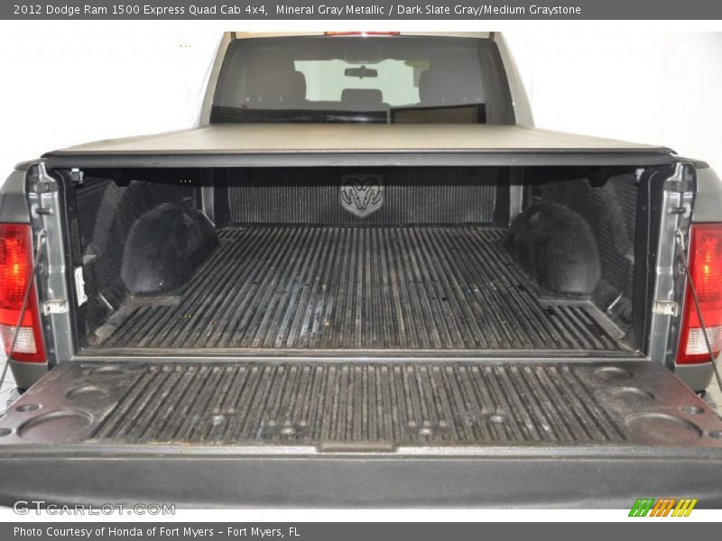 Mineral Gray Metallic / Dark Slate Gray/Medium Graystone 2012 Dodge Ram 1500 Express Quad Cab 4x4